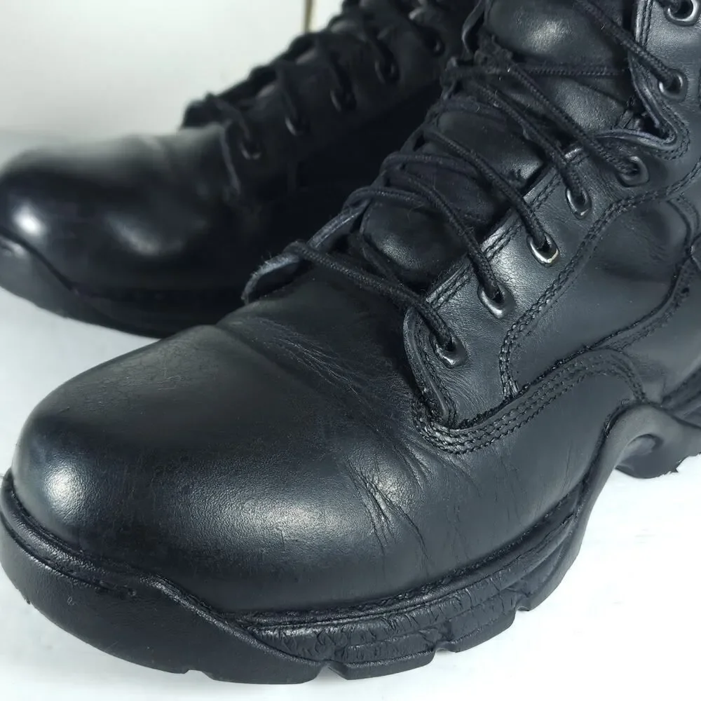 Danner Men’s Striker II GTX 8” US10D Black Leather Laceup Tactical Combat Boots